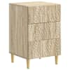 vidaXL &Ouml;&ouml;kapp Sonoma tamm 43 x 39,5 x 66,5 cm Tehispuit
