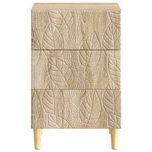 Noční stolek Dub sonoma 43 x 39,5 x 66,5 cm Kompozitní dřevo - obrázek 3