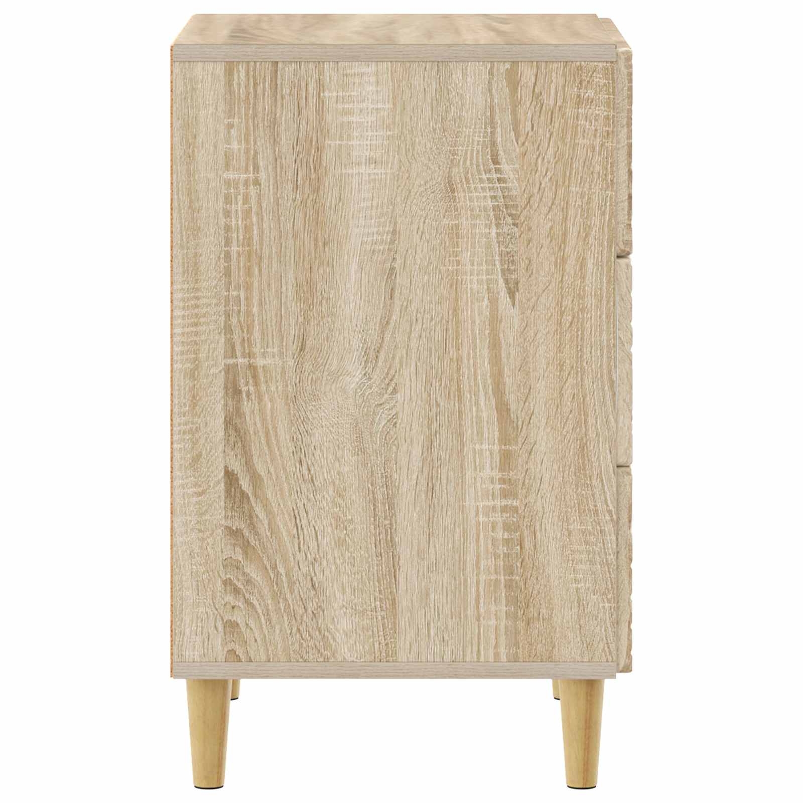 Κομοδίνο Sonoma Δρυς 43 x 39,5 x 66,5 εκ Επεξεργασμένο Ξύλο - Image 4