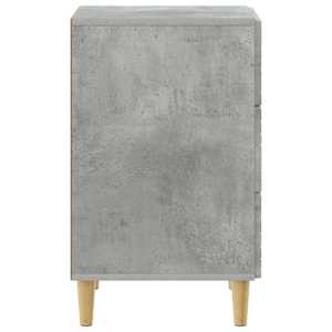 Noční stolek Betonově šedá 43 x 39,5 x 66,5 cm Kompozitní dřevo - obrázek 4