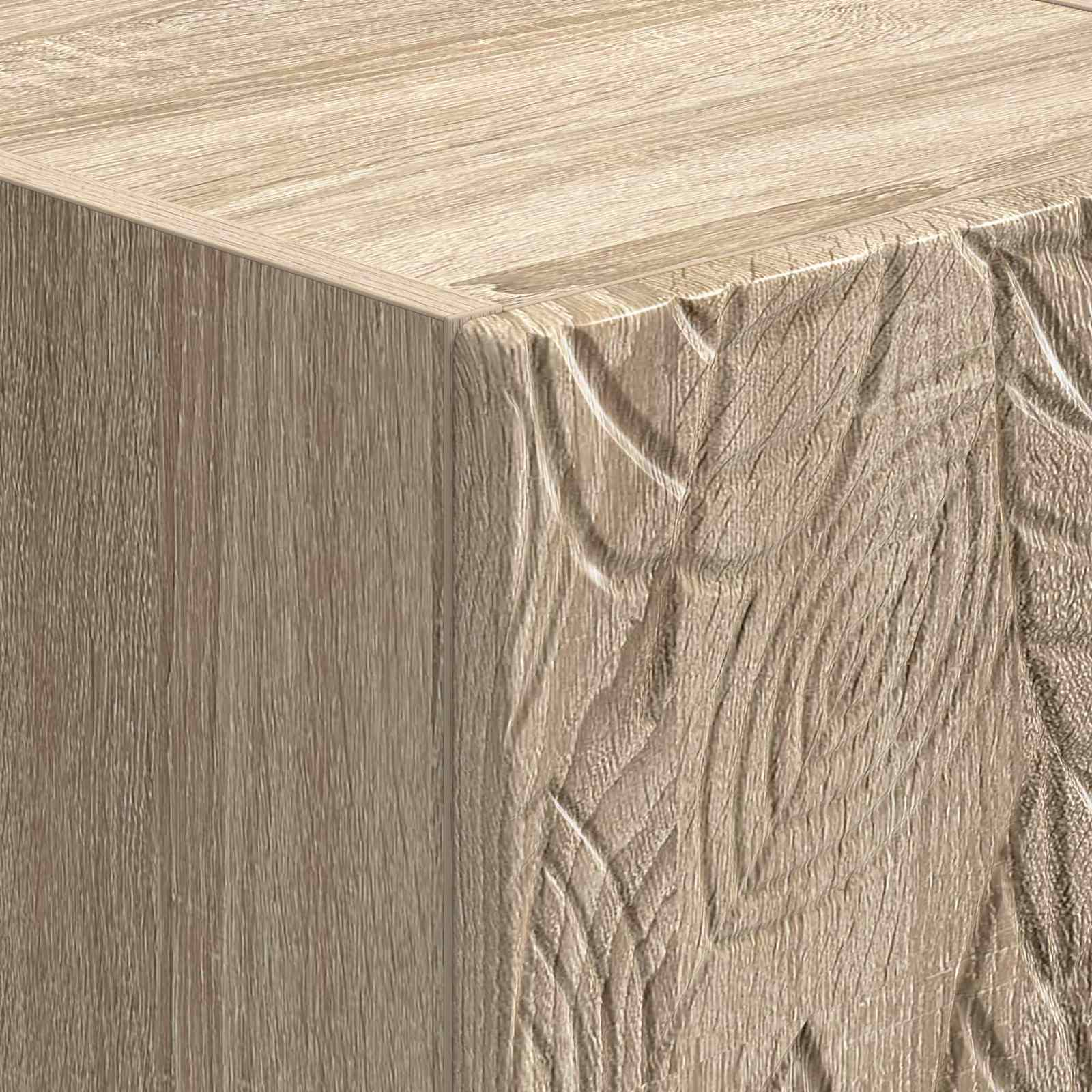 Κομοδίνο Sonoma Δρυς 43 x 34,5 x 50 εκ Επεξεργασμένο Ξύλο - Image 6