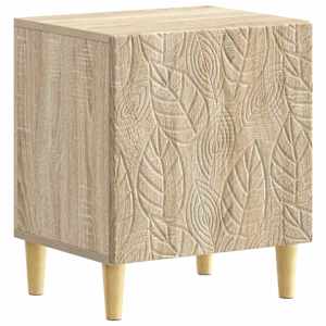 Noční stolek 2 pcs Dub sonoma 43 x 34,5 x 50 cm - obrázek 2