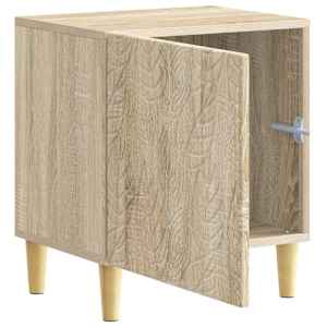 Noční stolek 2 pcs Dub sonoma 43 x 34,5 x 50 cm - obrázek 3