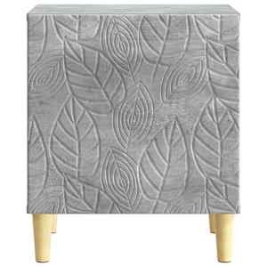 Noční stolek 2 pcs Betonově šedá 43 x 34,5 x 50 cm - obrázek 4