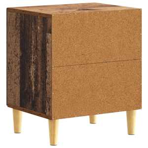 Noční stolek 2 pcs Staré dřevo 43 x 34,5 x 50 cm - obrázek 6