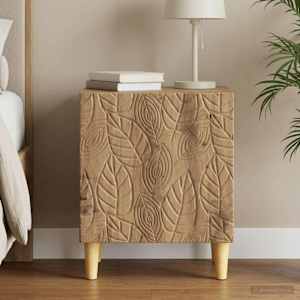 Nočna omarica Artisan hrast 43 x 34,5 x 50 cm Inženirski les