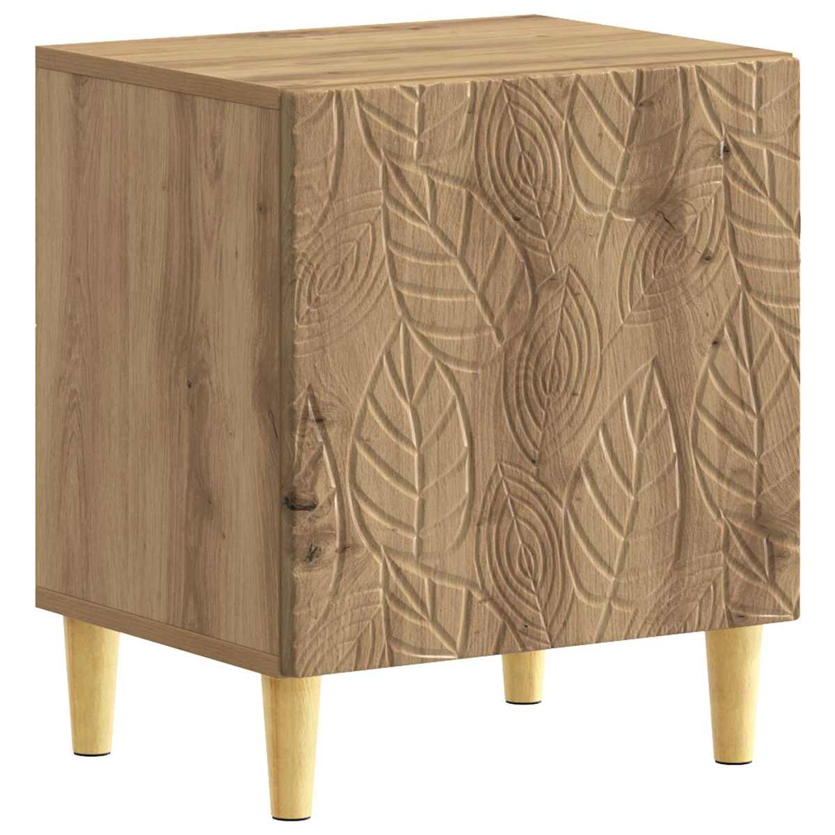 Sengebord 43 x 34,5 x 50 cm Konstrueret træ - Billede 4