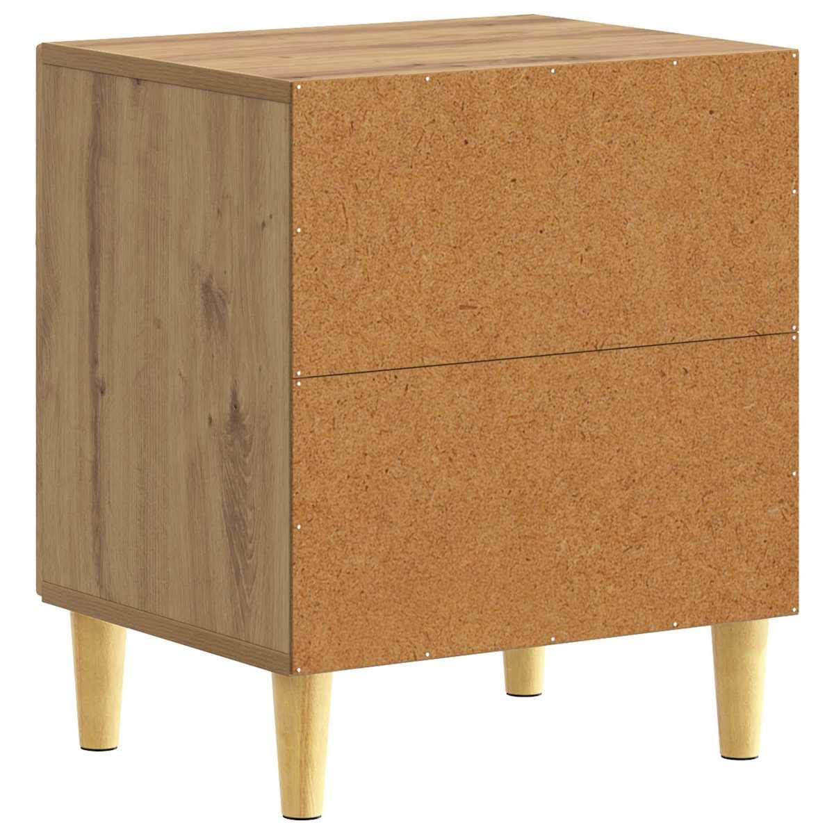 Sengebord 43 x 34,5 x 50 cm Konstrueret træ - Billede 8