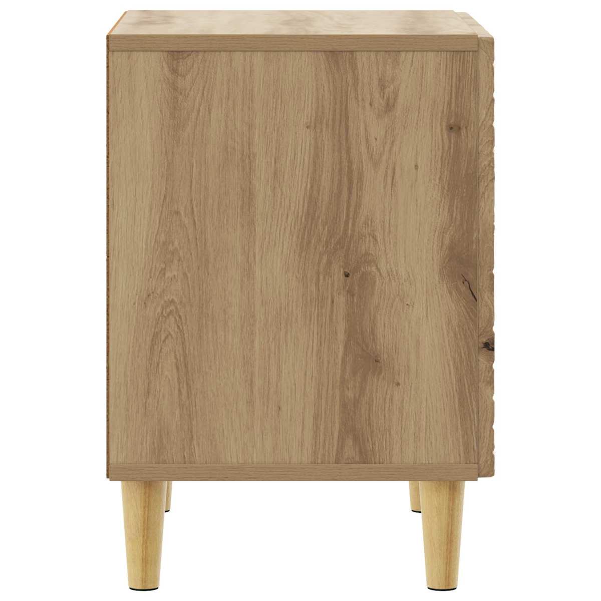 Sengebord 43 x 34,5 x 50 cm Konstrueret træ - Billede 7