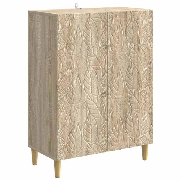 vidaXL K&otilde;ide Sonoma tamm 66 x 34,5 x 90 cm Tehispuit