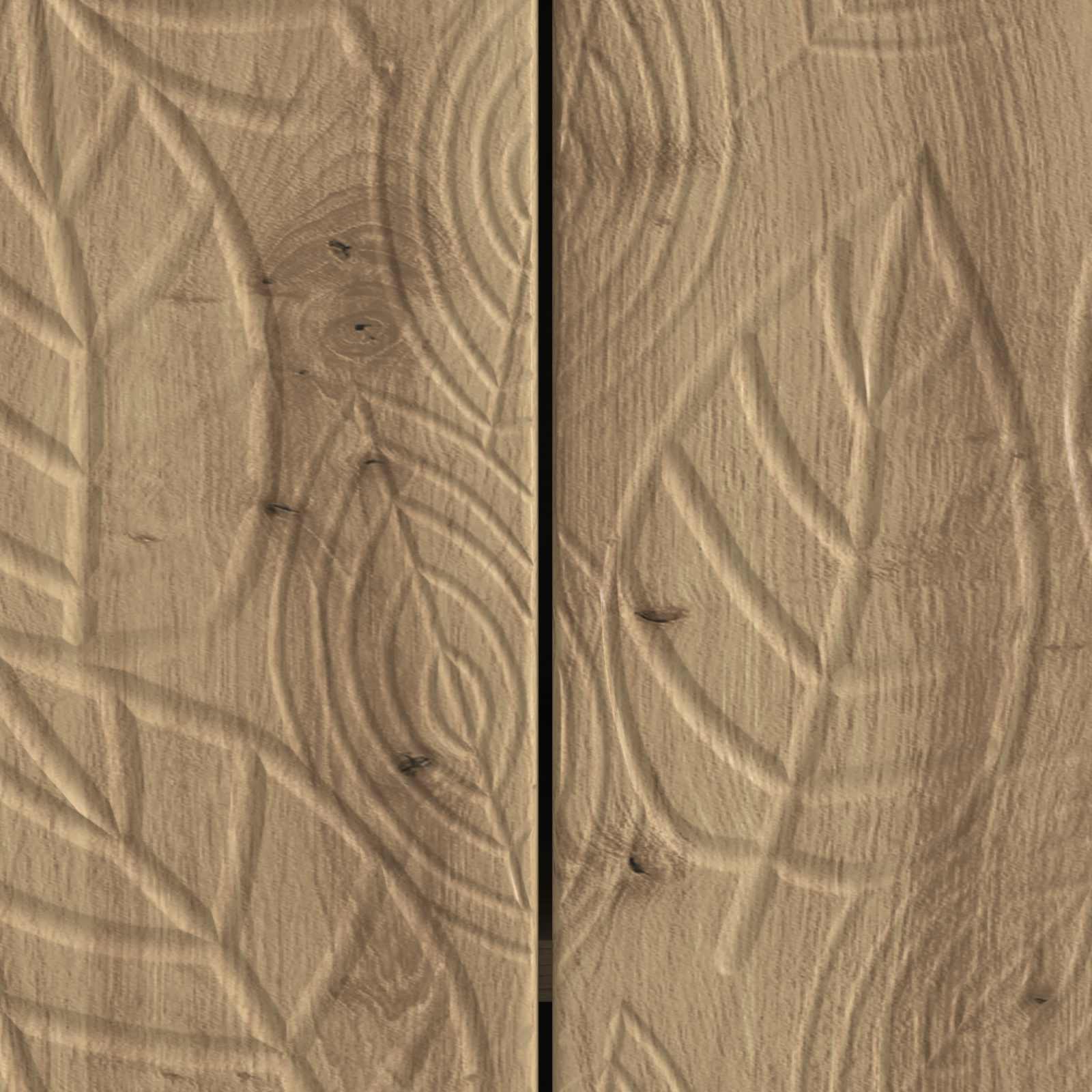 Strani šal Artisan hrast 66 x 34,5 x 90 cm Inženirski les - slika 9