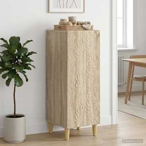 Strani šal Sonoma hrast 33 x 34,5 x 90 cm Inženirski les