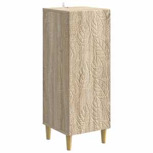 vidaXL K&otilde;ide Sonoma tamm 33 x 34,5 x 90 cm Tehispuit