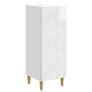 Servírovací skříň Bílá s vysokým leskem 33 x 34,5 x 90 cm - obrázek 1