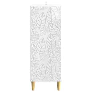 Servírovací skříň Bílá s vysokým leskem 33 x 34,5 x 90 cm - obrázek 3