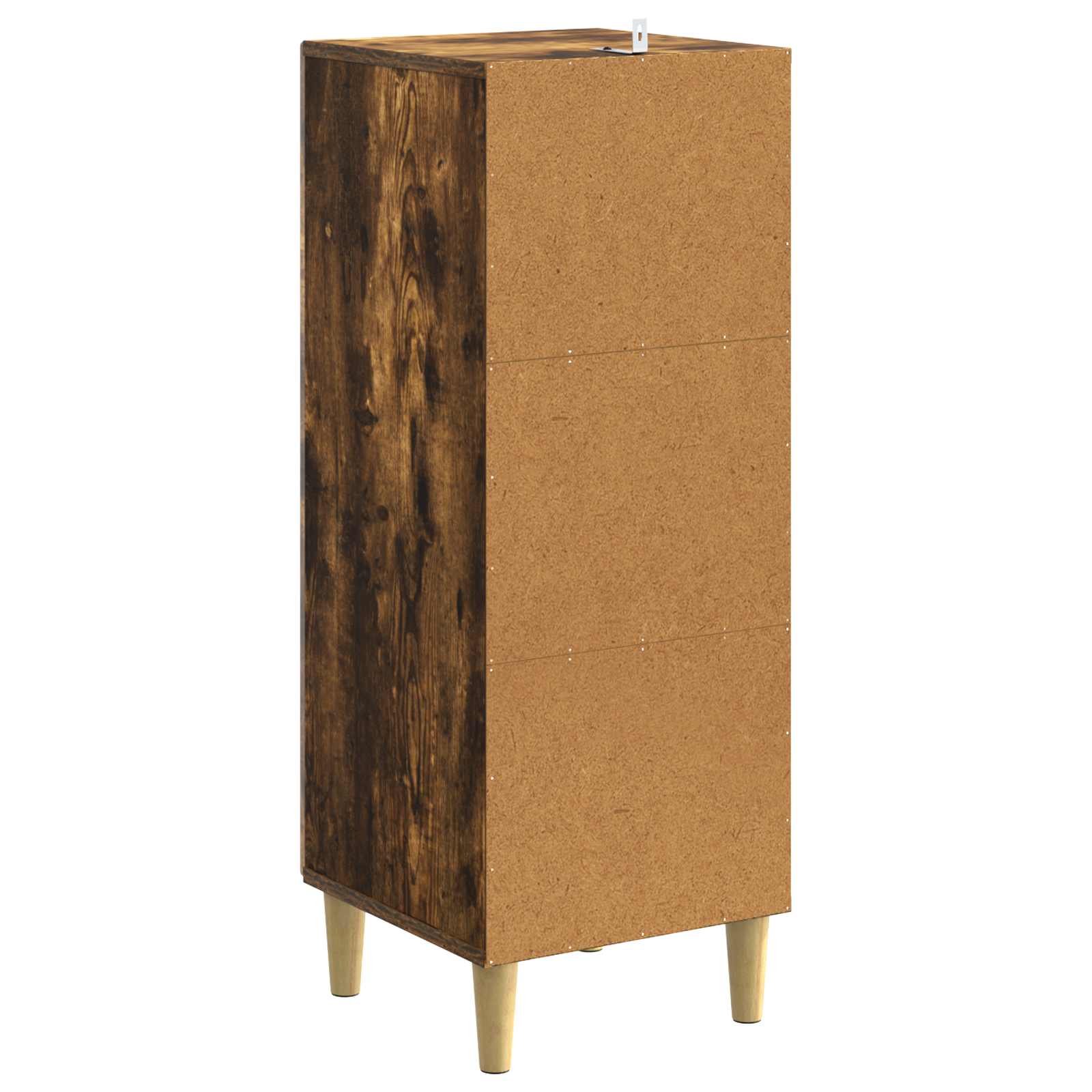 Strani šal Dimljen hrast 33 x 34,5 x 90 cm Inženirski les - slika 7