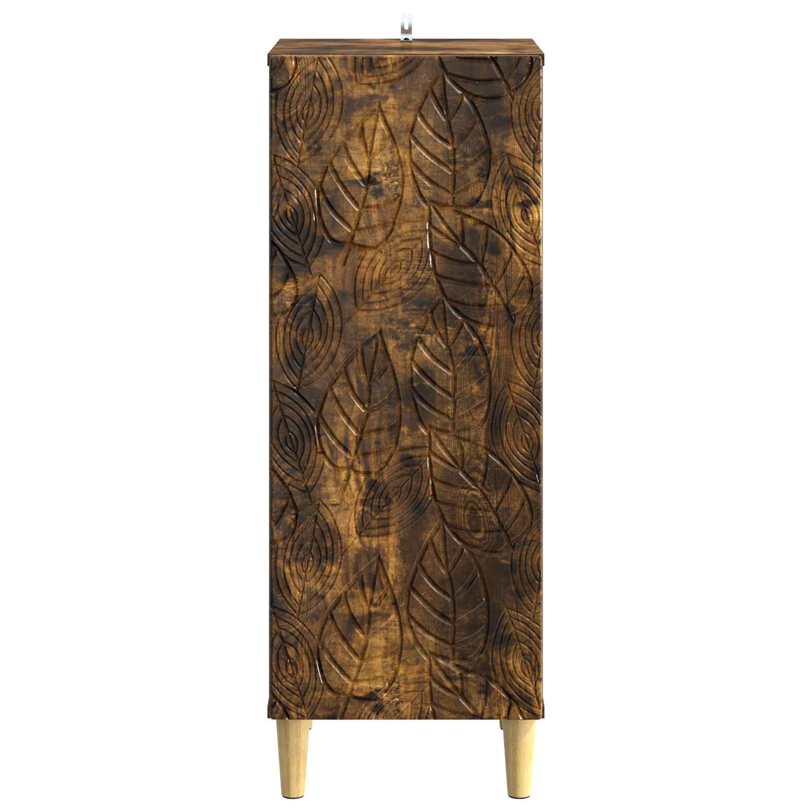 Strani šal Dimljen hrast 33 x 34,5 x 90 cm Inženirski les - slika 5