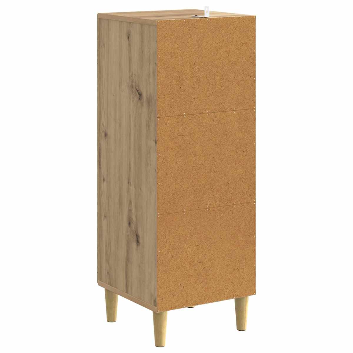 Sideboard 33 x 34,5 x 90 cm Konstrueret træ - Billede 7
