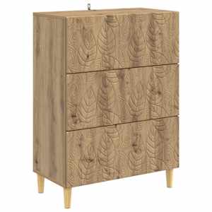 Predalna omara Artisan hrast 66 x 34,5 x 90 cm Inženirski les