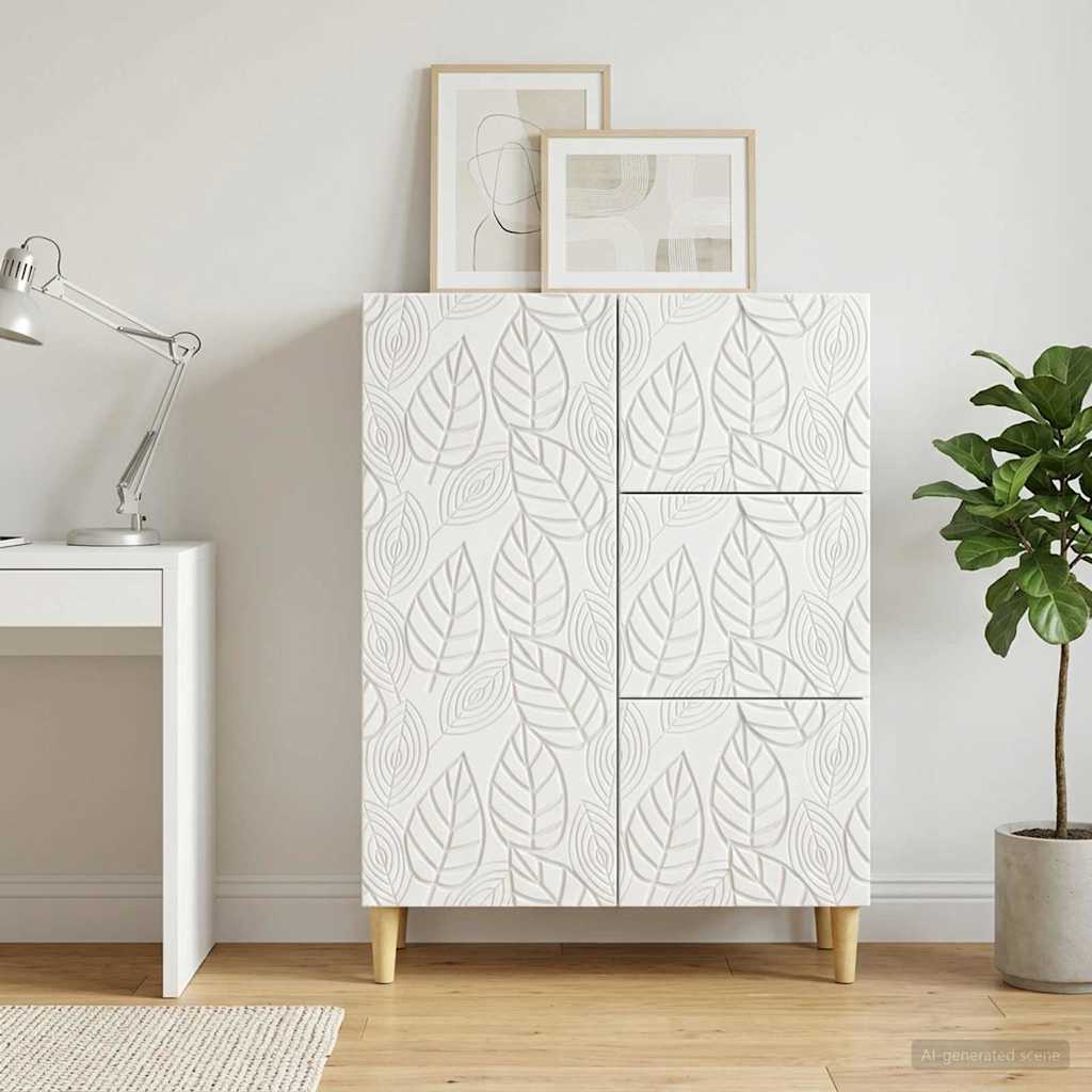 vidaXL Bufet Alb 66 x 34,5 x 90 cm Lemn prelucrat