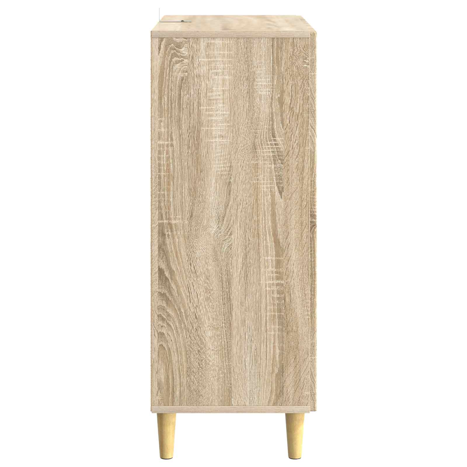 Strani šal Sonoma hrast 66 x 34,5 x 90 cm Inženirski les - slika 6