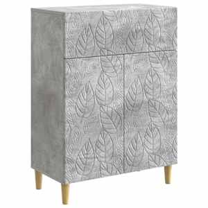 Servírovací skříň Betonově šedá 66 x 34,5 x 90 cm - obrázek 1