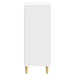 Servírovací skříň Bílá s vysokým leskem 66 x 34,5 x 90 cm - obrázek 4