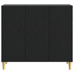 Servírovací skříň Černá 89 x 34,5 x 80 cm Kompozitní dřevo - obrázek 3