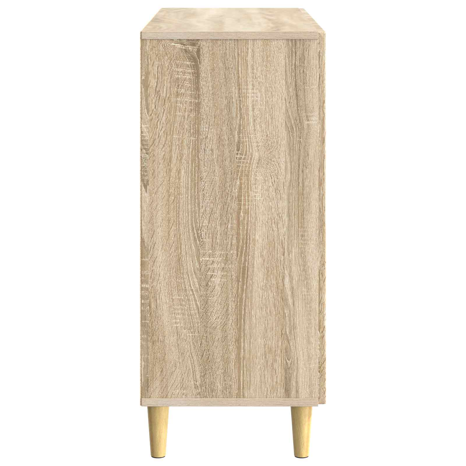 Strani šal Sonoma hrast 89 x 34,5 x 80 cm Inženirski les - slika 4