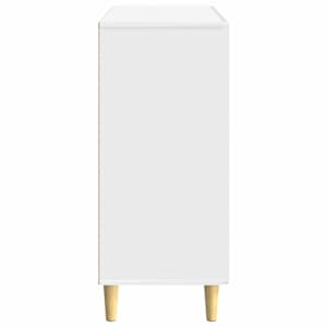 Servírovací skříň Bílá s vysokým leskem 89 x 34,5 x 80 cm - obrázek 4