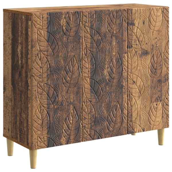 vidaXL K&otilde;ide Vana puit 89 x 34,5 x 80 cm Tehispuit