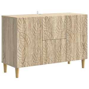 Strani šal Sonoma hrast 89 x 34,5 x 60 cm Inženirski les
