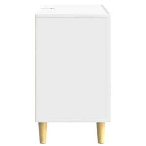 Servírovací skříň Bílá s vysokým leskem 89 x 34,5 x 60 cm - obrázek 4
