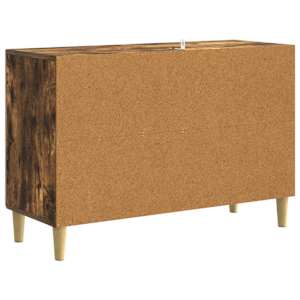 Servírovací skříň Kouřový dub 89 x 34,5 x 60 cm - obrázek 5