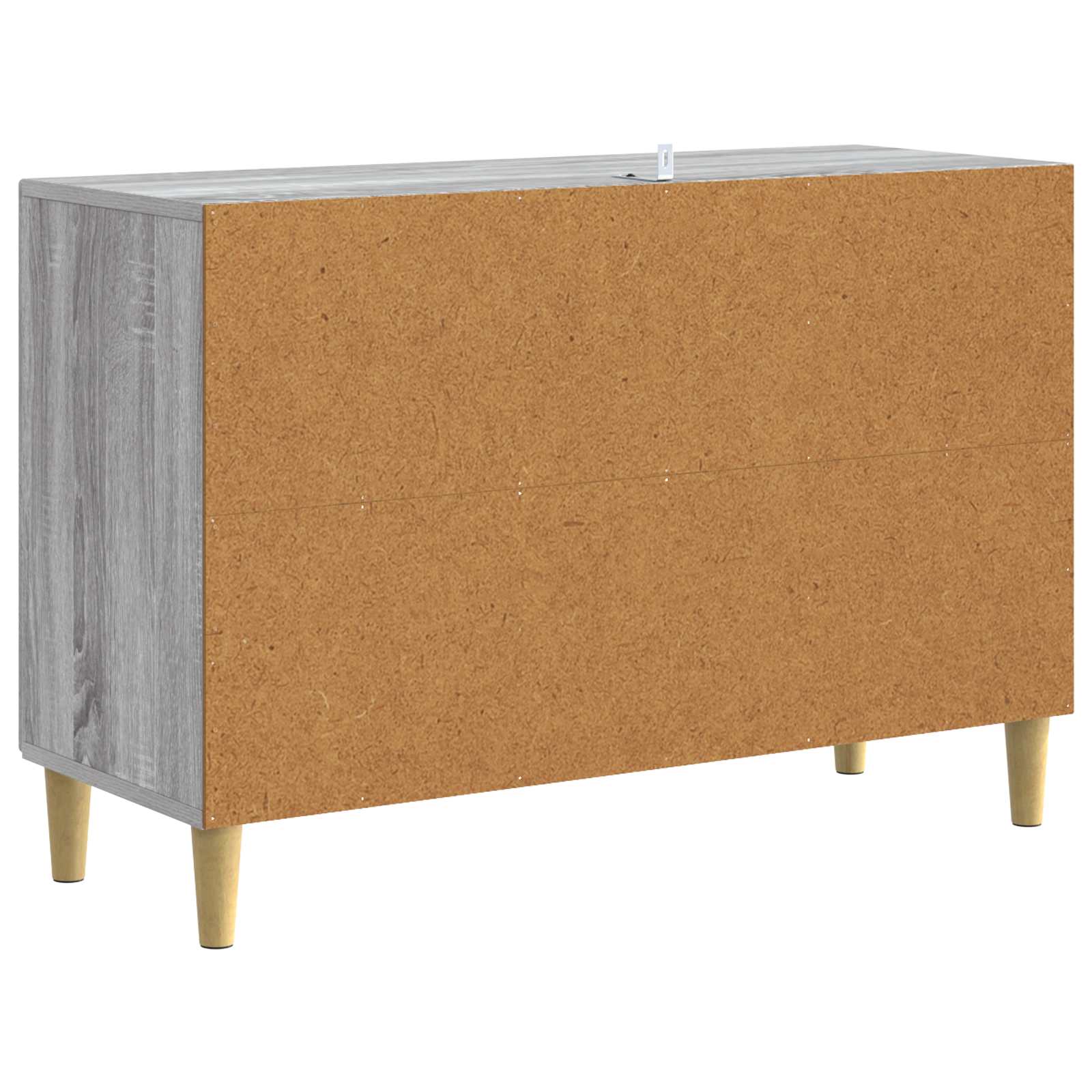 Strani šal Siva Sonoma 89 x 34,5 x 60 cm Inženirski les - slika 5
