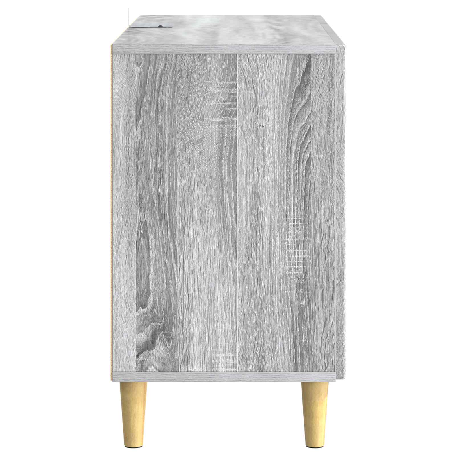 Strani šal Siva Sonoma 89 x 34,5 x 60 cm Inženirski les - slika 4