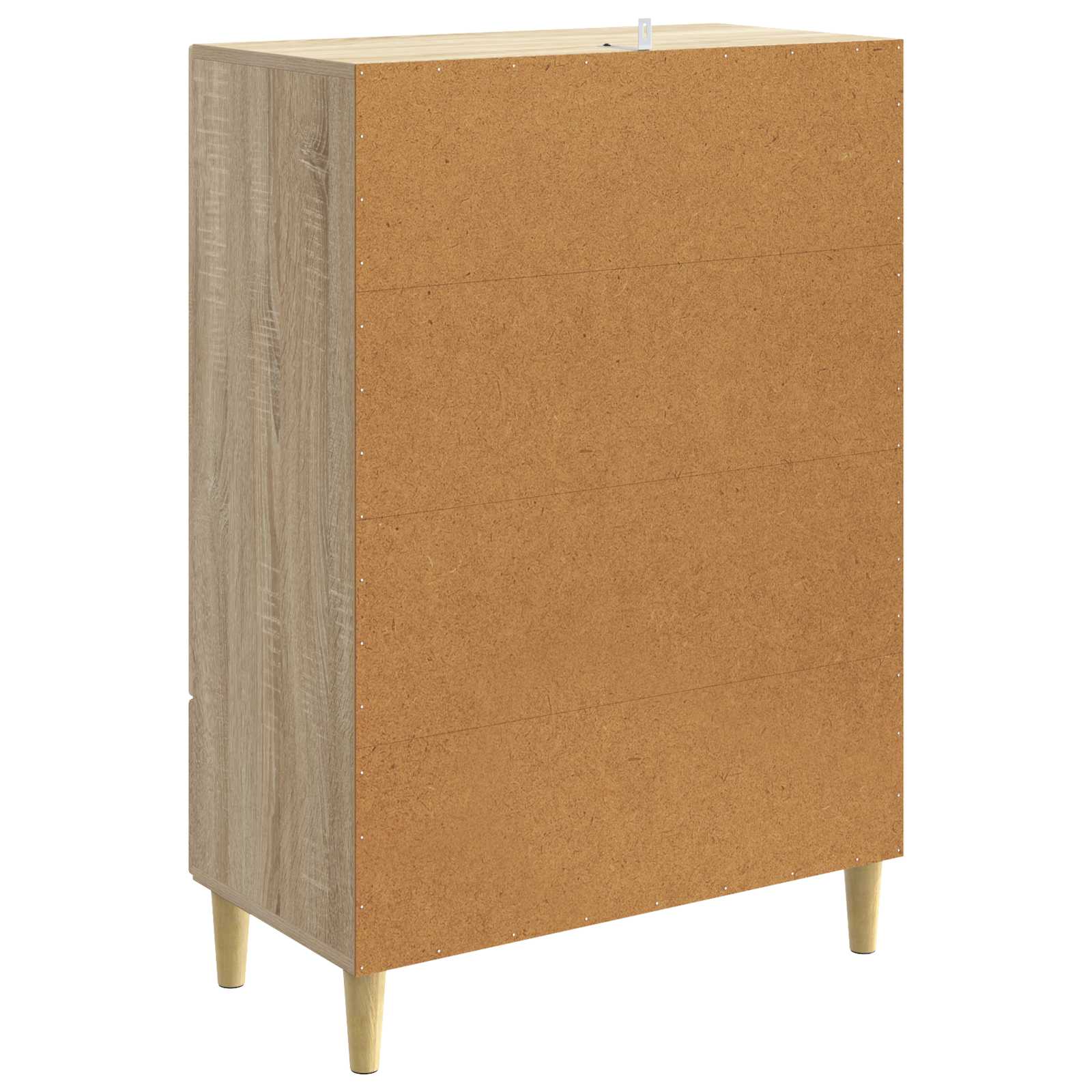 Strani šal Sonoma hrast 66 x 34,5 x 95 cm Inženirski les - slika 5