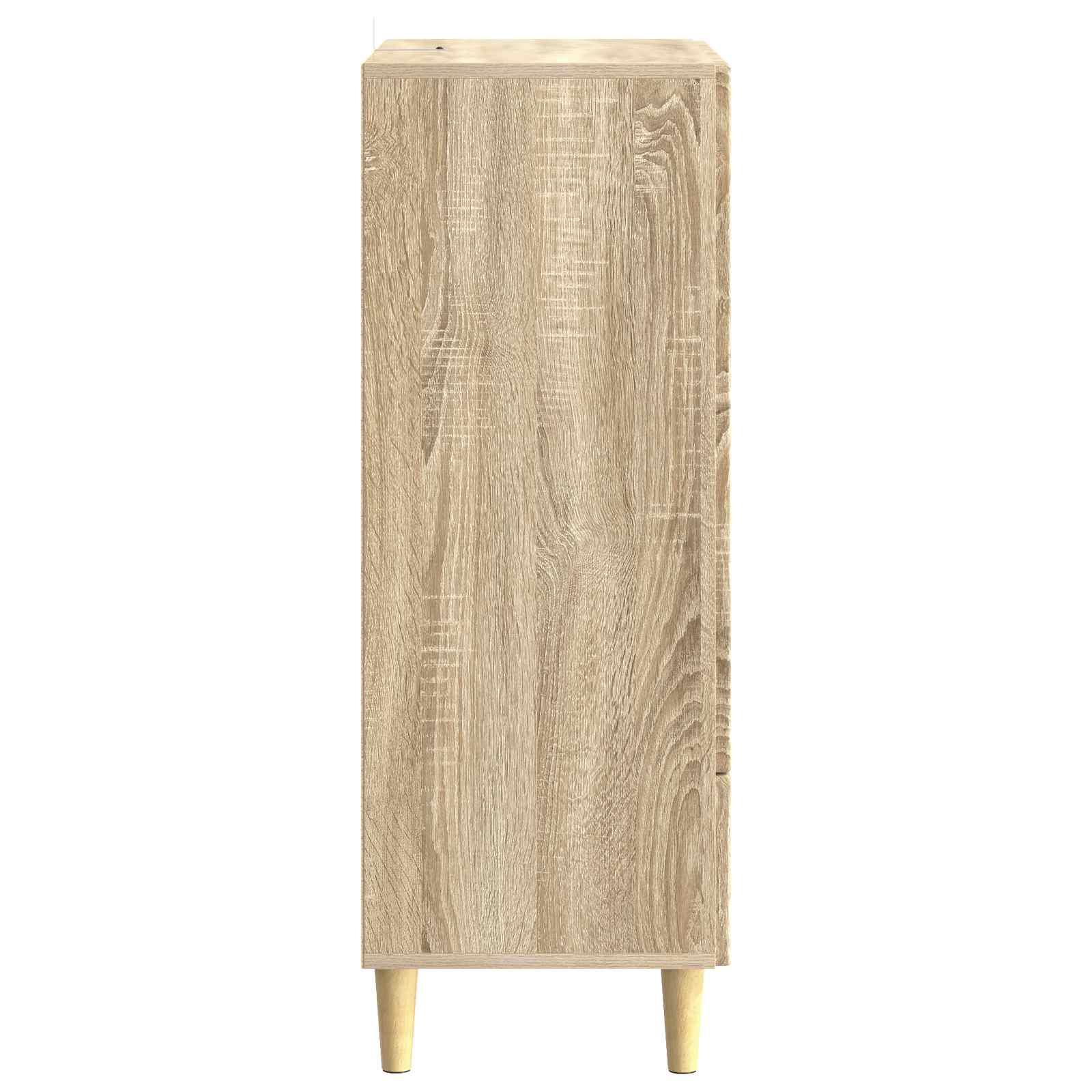 Strani šal Sonoma hrast 66 x 34,5 x 95 cm Inženirski les - slika 4