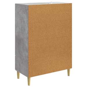 Servírovací skříň Betonově šedá 66 x 34,5 x 95 cm - obrázek 5