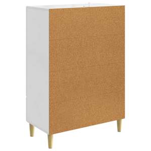 Servírovací skříň Bílá s vysokým leskem 66 x 34,5 x 95 cm - obrázek 5