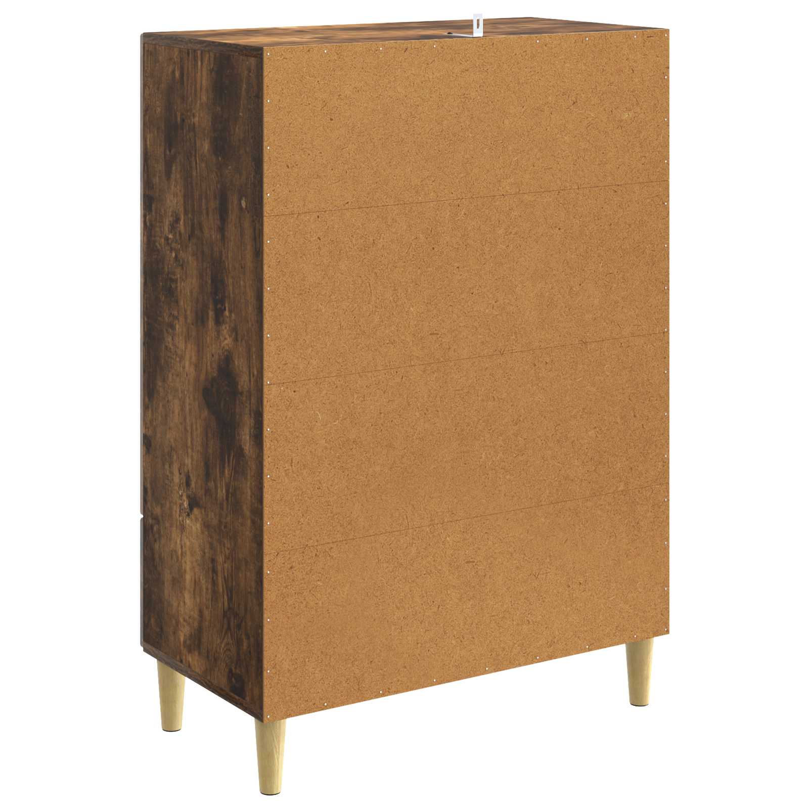 Strani šal Dimljen hrast 66 x 34,5 x 95 cm Inženirski les - slika 5