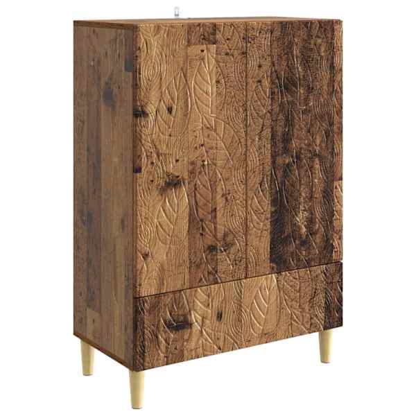 vidaXL K&otilde;ide Vana puit 66 x 34,5 x 95 cm Tehispuit