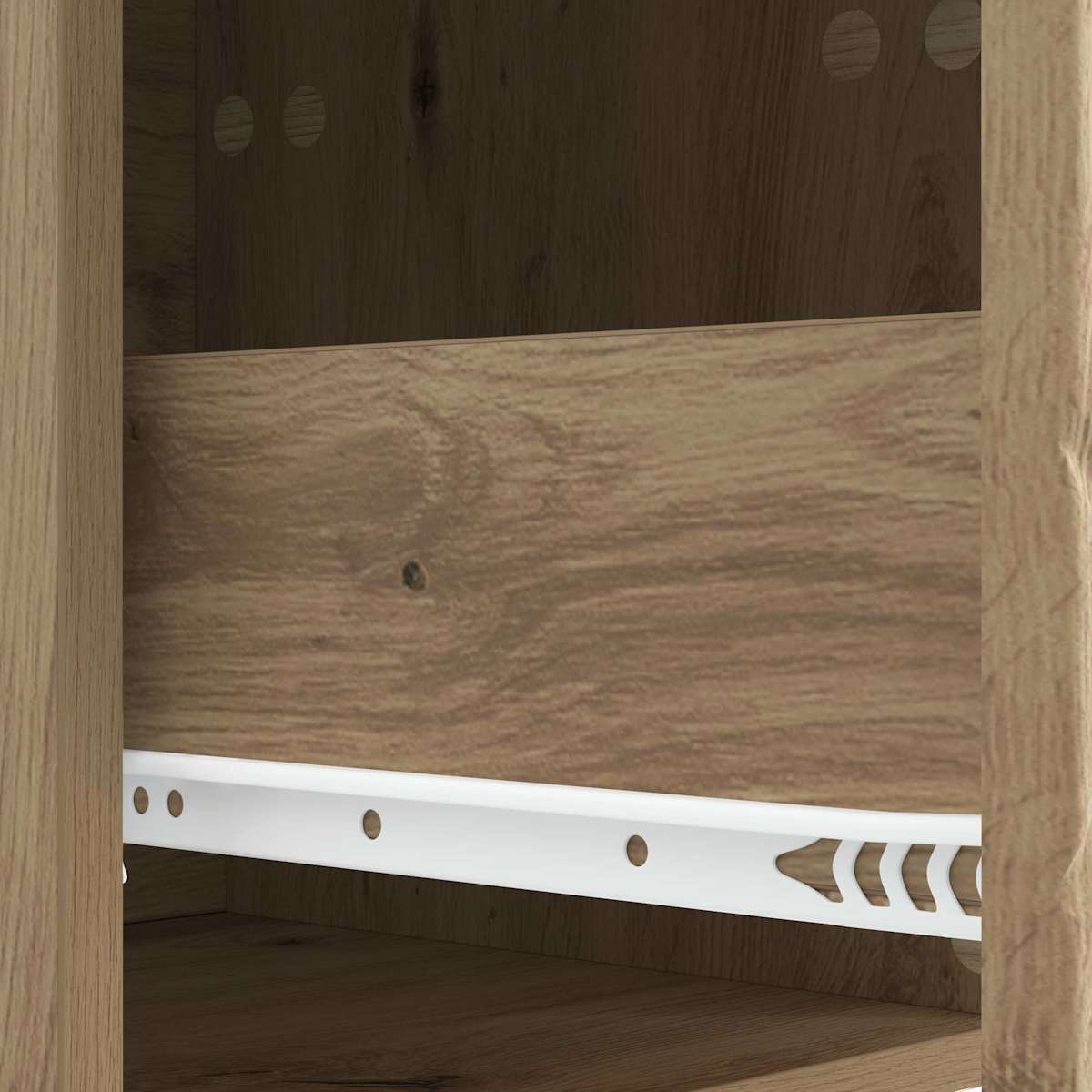 Sideboard 66 x 34,5 x 95 cm Konstrueret træ - Billede 9
