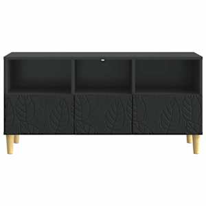 Televizní skříň 102 x 34,5 x 50 cm Černá Kompozitní dřevo - obrázek 3
