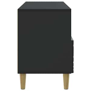 Televizní skříň 102 x 34,5 x 50 cm Černá Kompozitní dřevo - obrázek 4
