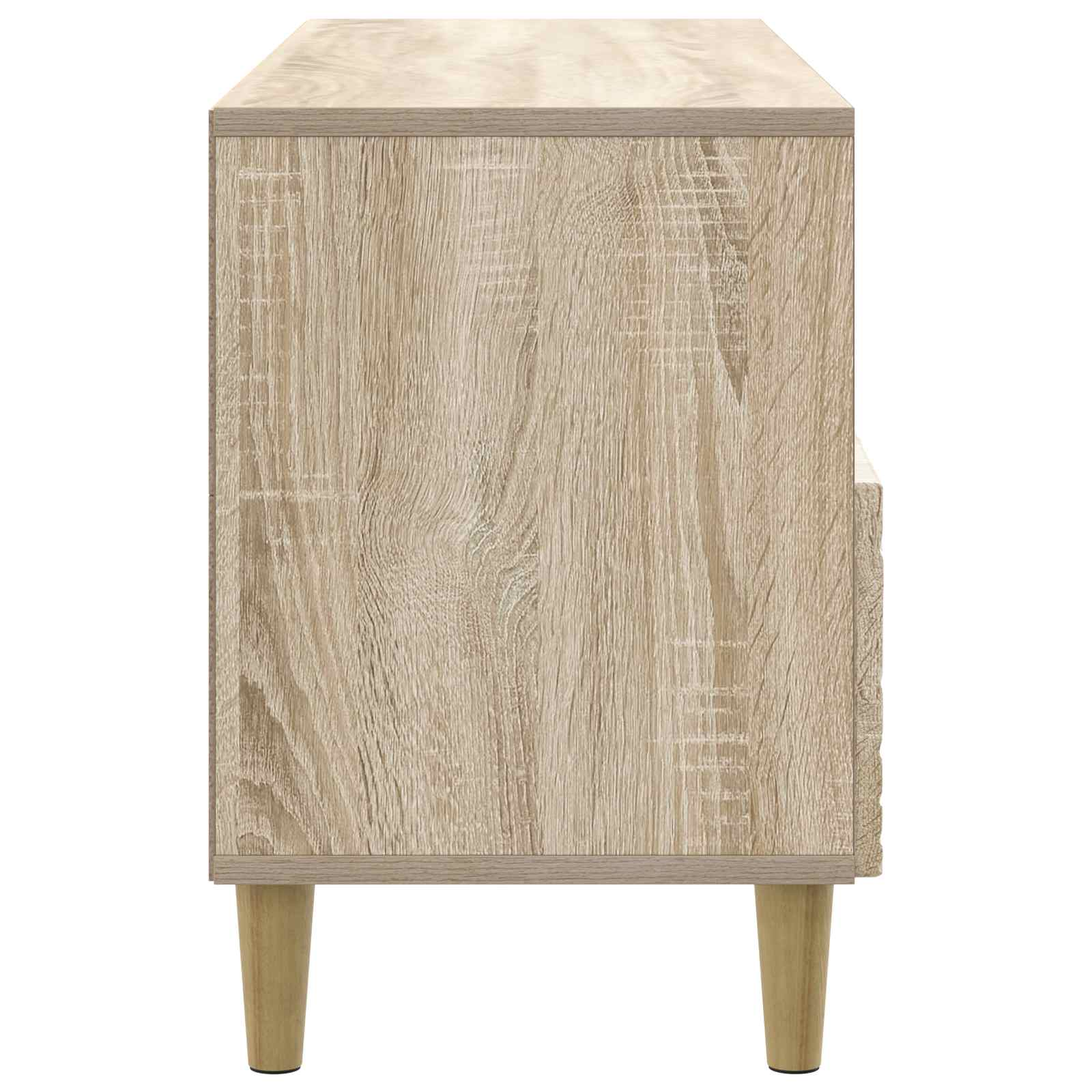 TV omarica 102 x 34,5 x 50 cm Sonoma hrast Inženirski les - slika 4