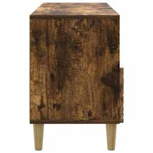 Televizní skříň 102 x 34,5 x 50 cm Kouřový dub Kompozitní dřevo - obrázek 4
