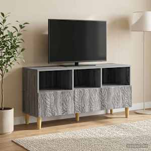 TV omarica 102 x 34,5 x 50 cm Siva Sonoma Inženirski les
