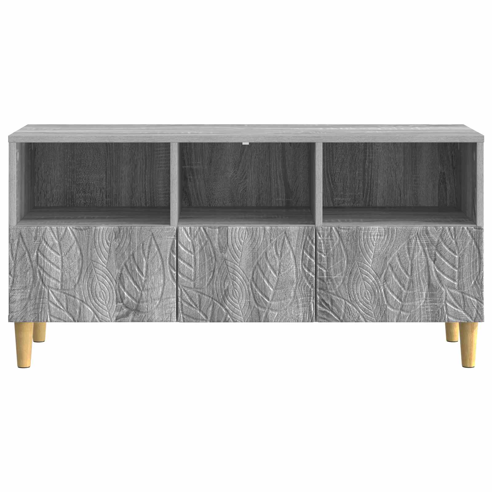 TV omarica 102 x 34,5 x 50 cm Siva Sonoma Inženirski les - slika 3