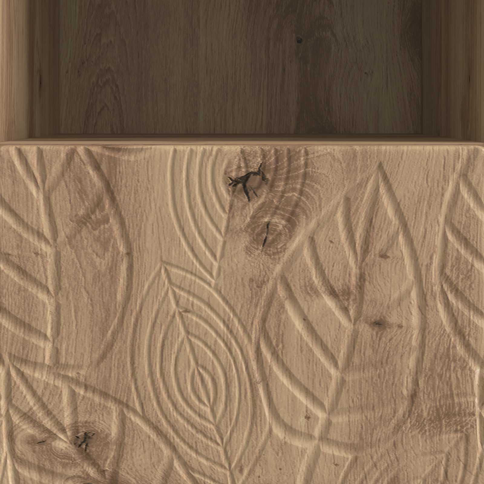 vidaXL TV-Schränk 102 x 34,5 x 50 cm Artisan-Eiche Holzwerkstoff – Bild 7